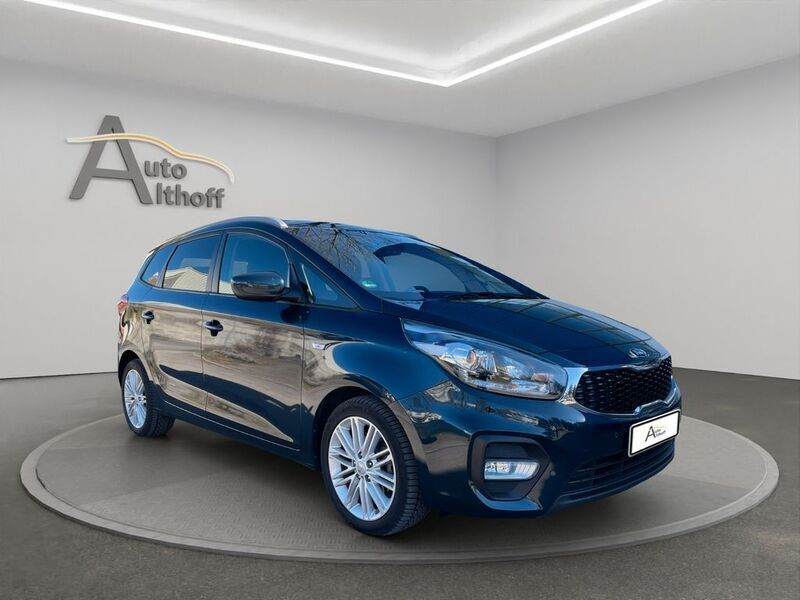 (aap) mysterious blue met. Gebraucht 2018 Kia Carens DREAM-TEAM Edition Van / Kleinbus | 14.499 € (Fairer Preis) - Bild 1/4