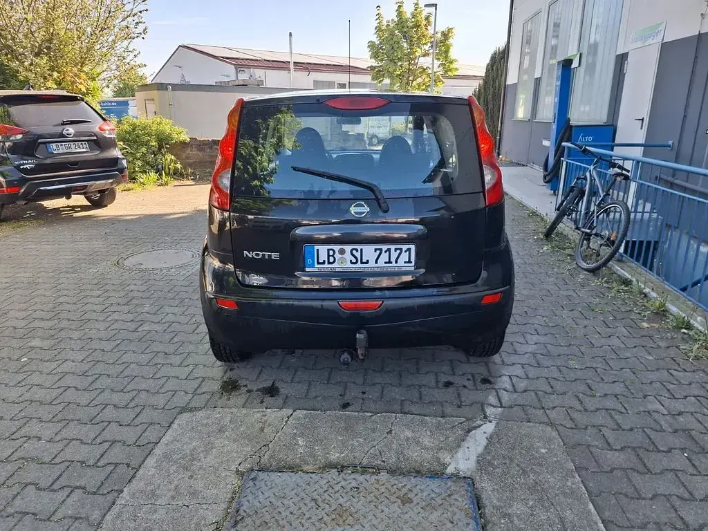 Second-hand Nissan Note Acenta 88 CP (64 kW) 2006 Negru Hatchback