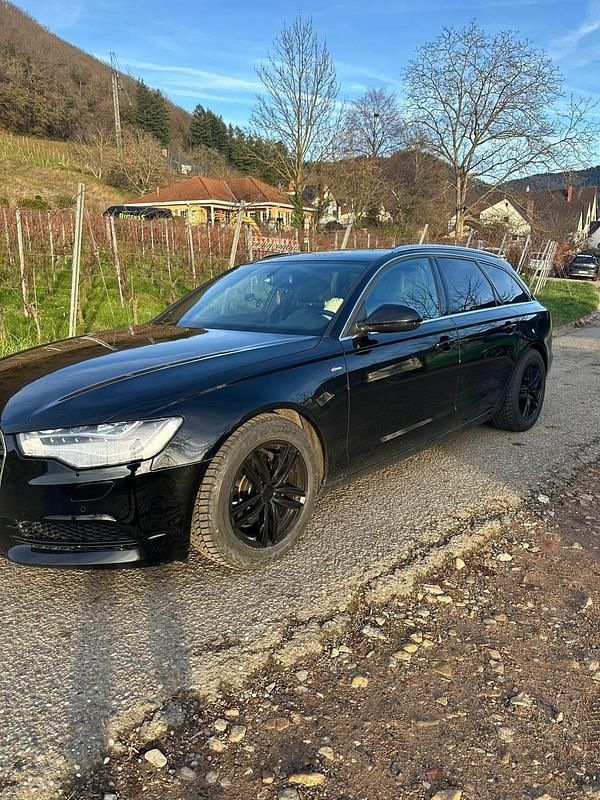 Schwarz Gebraucht 2014 Audi A6 S-Line Kombi | 12.500 € (Fairer Preis) - Bild 1/4