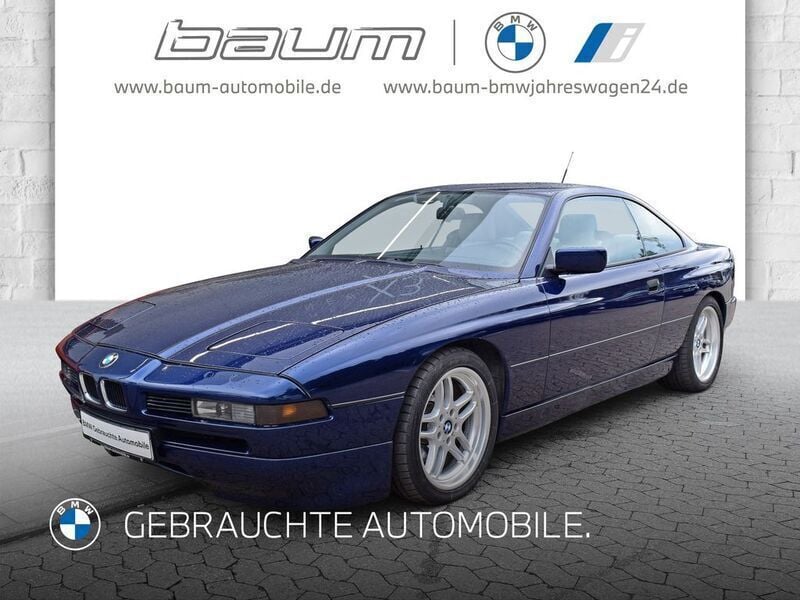 Mauritiusblau Gebraucht 1991 BMW 850 Coupé | 27.990 € - Bild 1/4