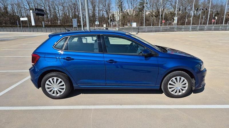 Gebraucht VW Polo Highline 110 PS (80 kW) 2021 Blau Kleinwagen