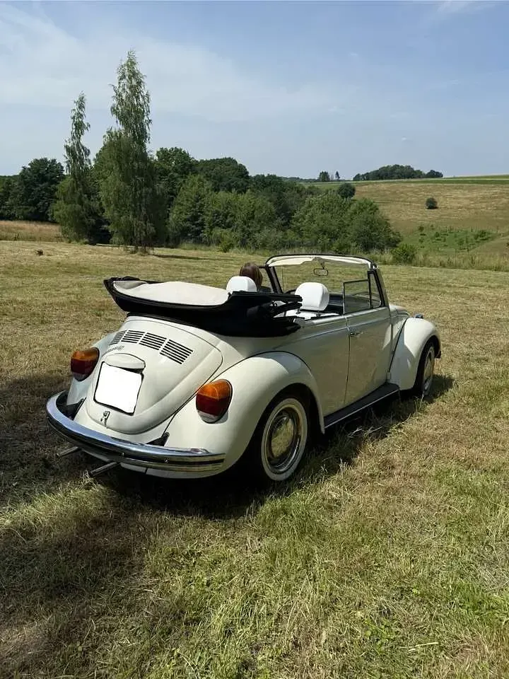 Gebraucht VW Käfer Karmann 73 PS (53 kW) 1973 Weiß Cabrio
