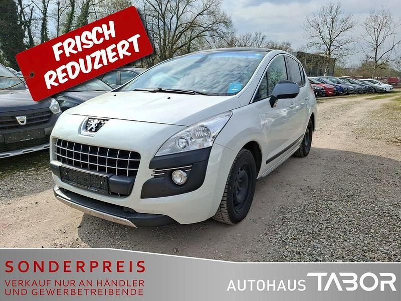 Lack weiss perlglänzend/metall Gebraucht 2013 Peugeot 3008 Allure SUV | 3.985 € - Bild 1/4