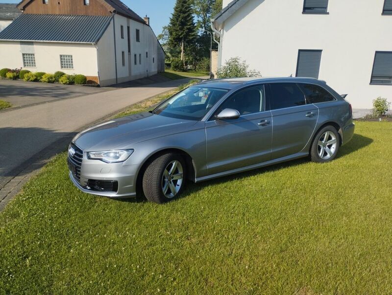 Grau Gebraucht 2015 Audi A6 Kombi | 12.600 € (Superpreis) - Bild 1/4