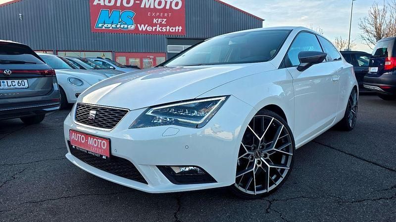 Gebraucht Seat Leon SC CONNECT 110 PS (80 kW) 2015 Weiß Kleinwagen