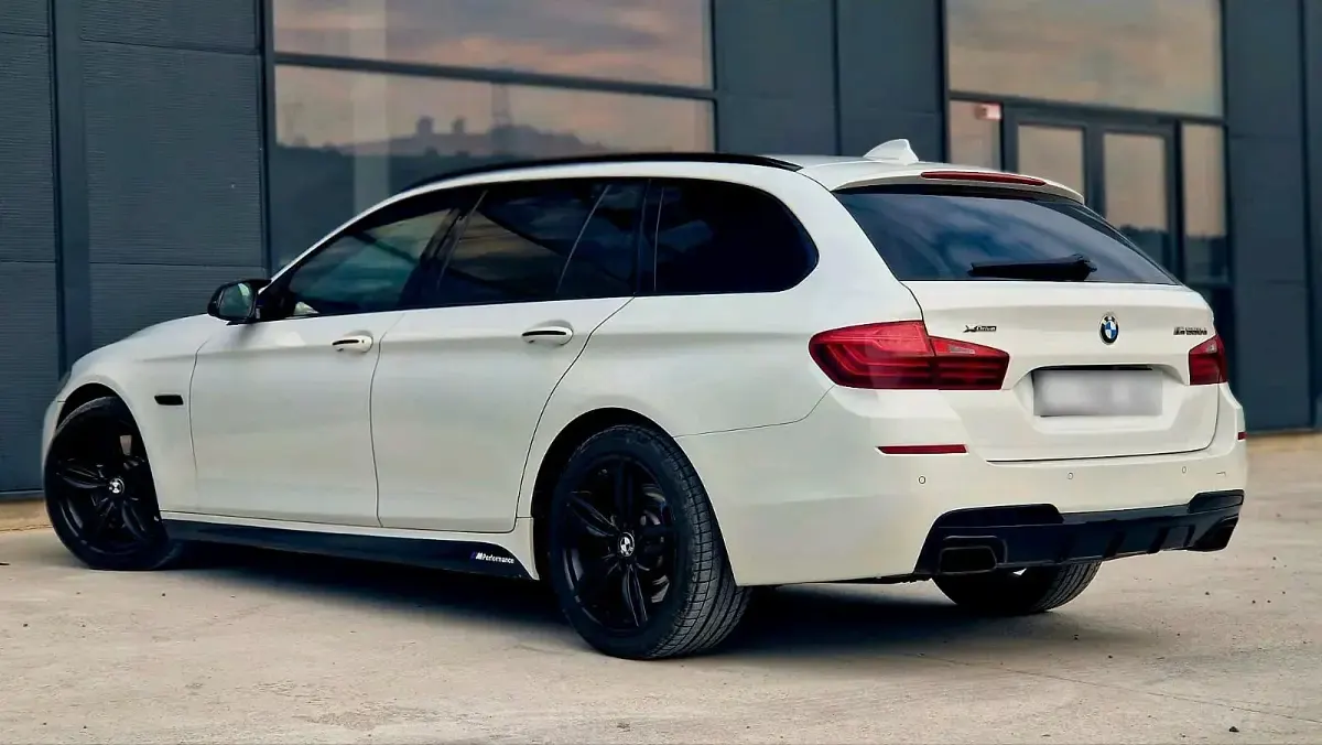 Gebraucht BMW M550 381 PS (280 kW) 2015 Weiß Limousine