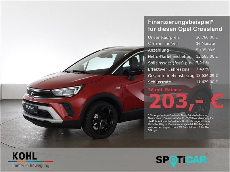 Rot Gebraucht 2023 Opel Crossland Elegance SUV | 20.780 € (Fairer Preis) - Bild 1/3