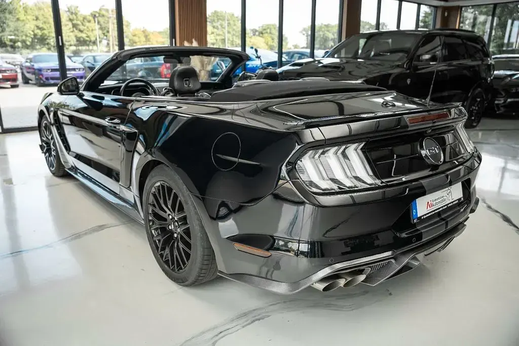 Gebraucht Ford Mustang GT Premium 450 PS (330 kW) 2021 Schwarz Cabrio