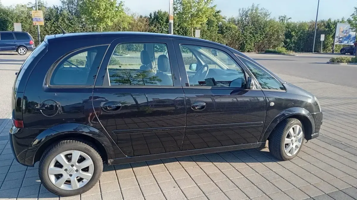 Gebraucht Opel Meriva 105 PS (77 kW) 2006 Schwarz Van / Kleinbus
