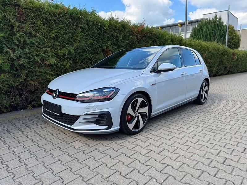 White silver Gebraucht 2017 VW Golf VII GTI Kleinwagen | 16.800 € - Bild 1/4