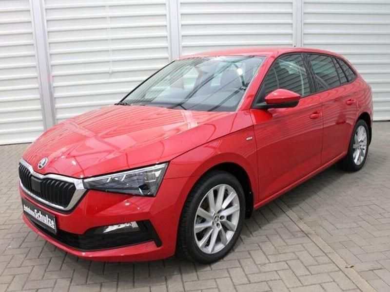 Gebraucht Skoda Scala Clever 110 PS (80 kW) 2021 Rot Kleinwagen