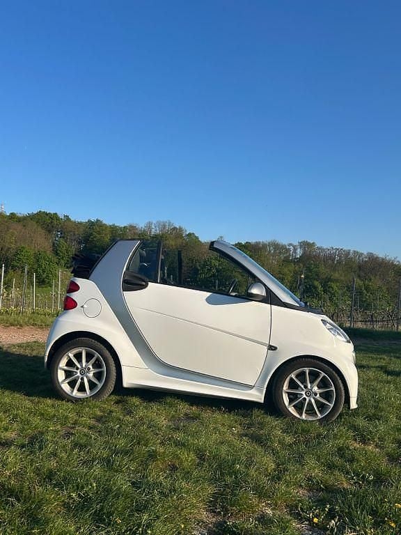 Gebraucht Smart ForTwo Cabrio 71 PS (52 kW) 2014 Weiß Cabrio
