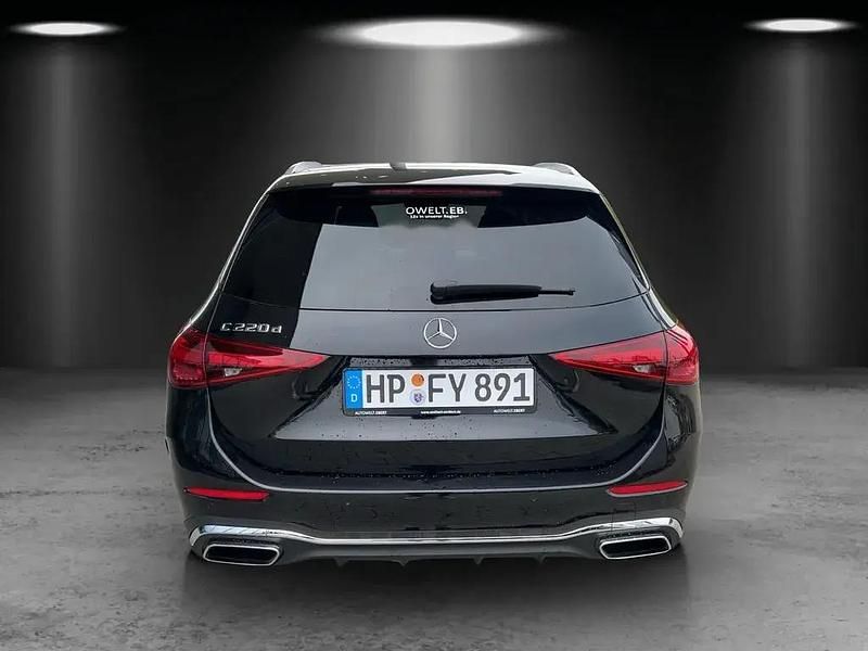 Gebraucht Mercedes C220 AMG 200 PS (147 kW) 2024 Obsidianschwarz Kombi