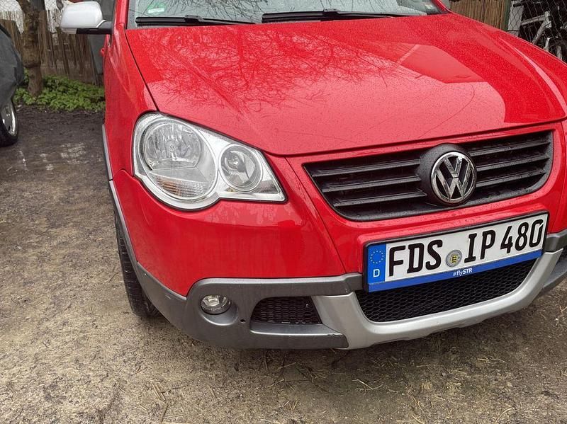 Gebraucht VW Polo Cross 80 PS (58 kW) 2006 Rot Kleinwagen