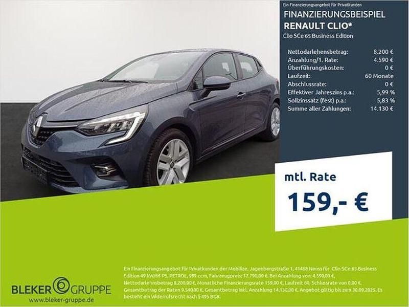 Titaniumgrau Gebraucht 2022 Renault Clio V Business Kleinwagen | 11.980 € (Guter Preis) - Bild 1/3