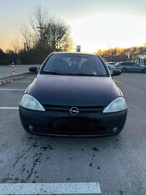 Gebraucht Opel Corsa 75 PS (55 kW) 2002 Schwarz Kleinwagen