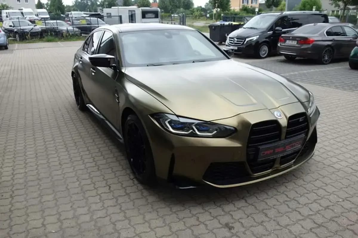 Gebraucht BMW M3 Competition Edition 510 PS (375 kW) 2023 Aventurinrot foliert Limousine