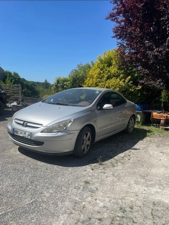 Silber Gebraucht 2005 Peugeot 307 CC Cabrio | 1.500 € (Superpreis) - Bild 1/4