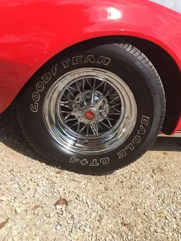 Gebraucht Corvette C3 286 PS (210 kW) 1975 Rot Cabrio