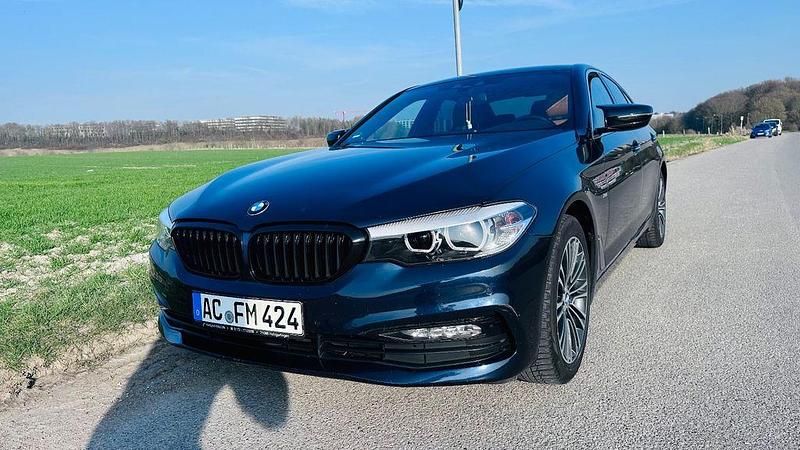 Gebraucht BMW 520 190 PS (139 kW) 2017 Blau Limousine