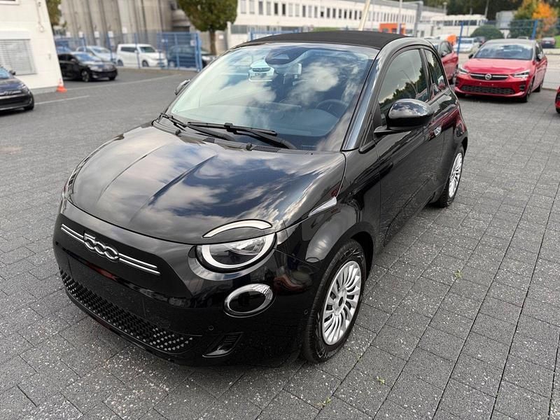 Schwarz Gebraucht 2023 Fiat 500e Cabrio | 17.860 € (Superpreis) - Bild 1/4