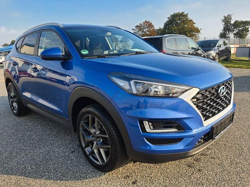 Blau Gebraucht 2019 Hyundai Tucson Select SUV | 15.999 € (Fairer Preis) - Bild 1/4