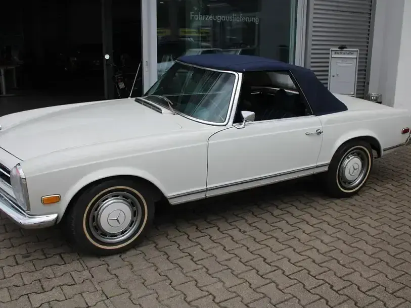 Gebraucht Mercedes SL280 170 PS (125 kW) 1970 Weiß Cabrio
