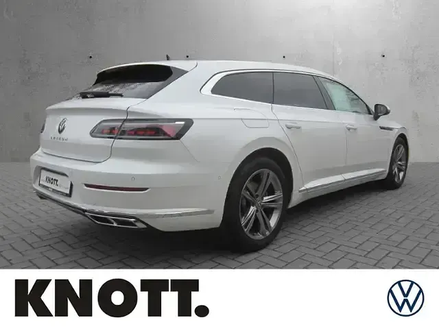 Gebraucht VW Arteon R-line 200 PS (147 kW) 2021 Weiß metallic Limousine