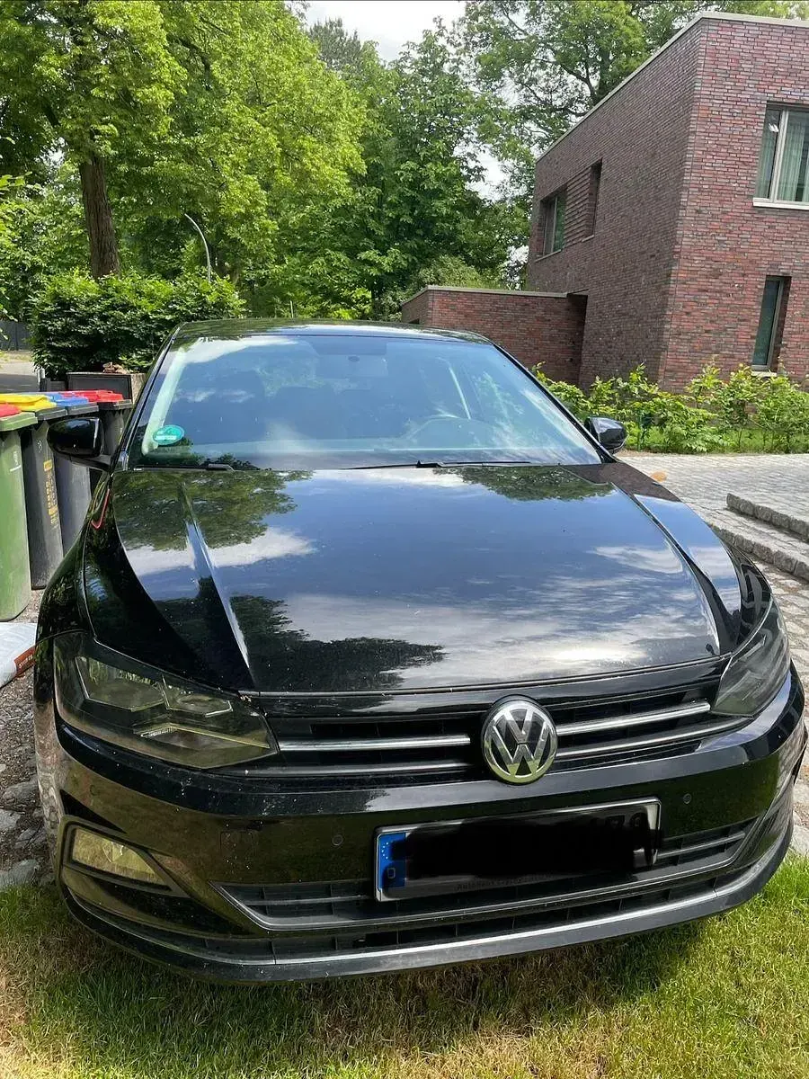 Gebraucht VW Polo Highline 95 PS (69 kW) 2018 Schwarz Kleinwagen