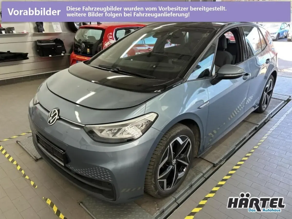 Gebraucht VW ID.3 Pro 106 kW (145 PS) 2022 Stonewashed blue, metallic Kleinwagen