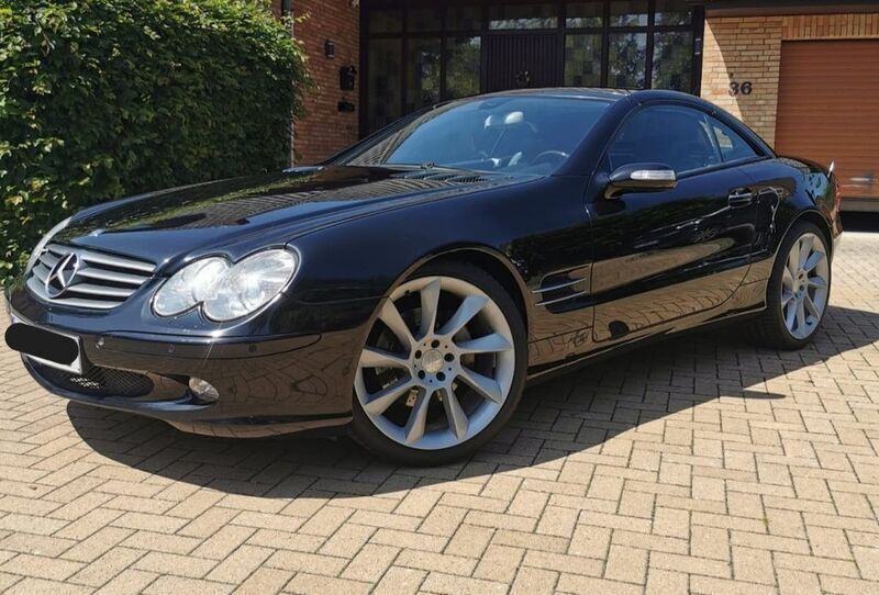 Schwarz Gebraucht 2005 Mercedes SL500 Cabrio | 24.500 € - Bild 1/4