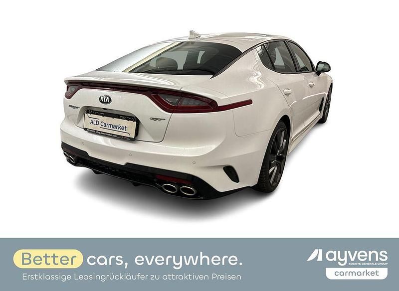 Gebraucht Kia Stinger GT 366 PS (269 kW) 2020 (swp) snow white pearl Kleinwagen