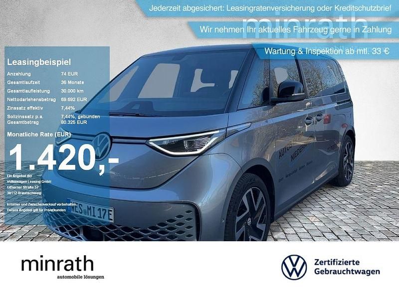 Sonderlackierung monosilber Gebraucht 2023 VW ID. Buzz Pro Van | 69.692 € - Bild 1/4