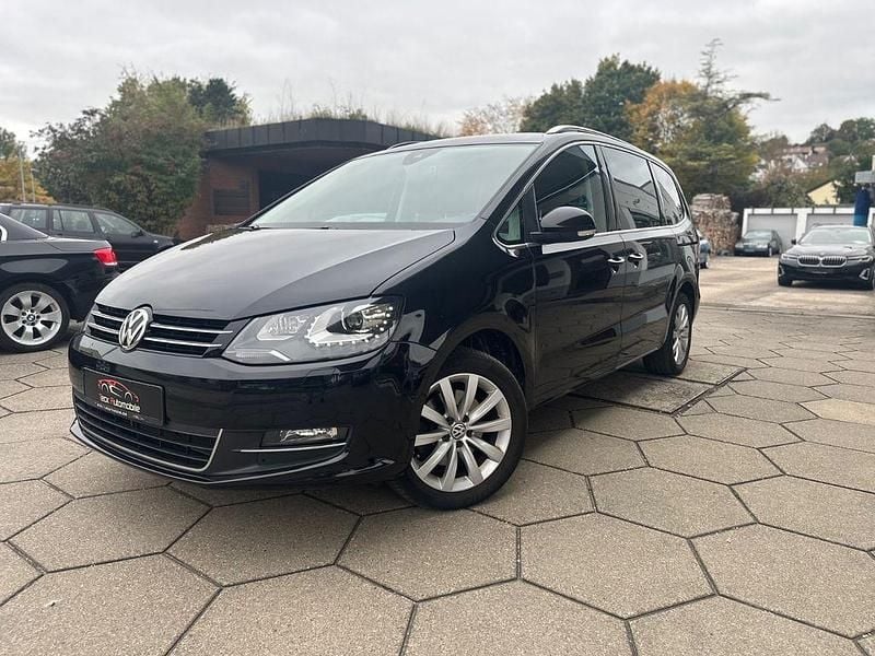 Gebraucht VW Sharan Highline 150 PS (110 kW) 2016 Schwarz Van / Kleinbus