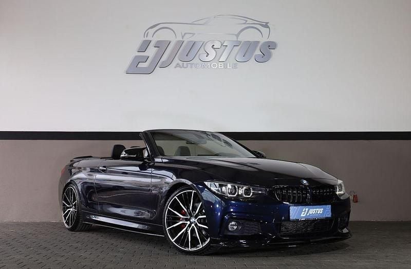 Blau Gebraucht 2018 BMW 430 Cabriolet Performance Cabrio | 26.900 € (Superpreis) - Bild 1/4