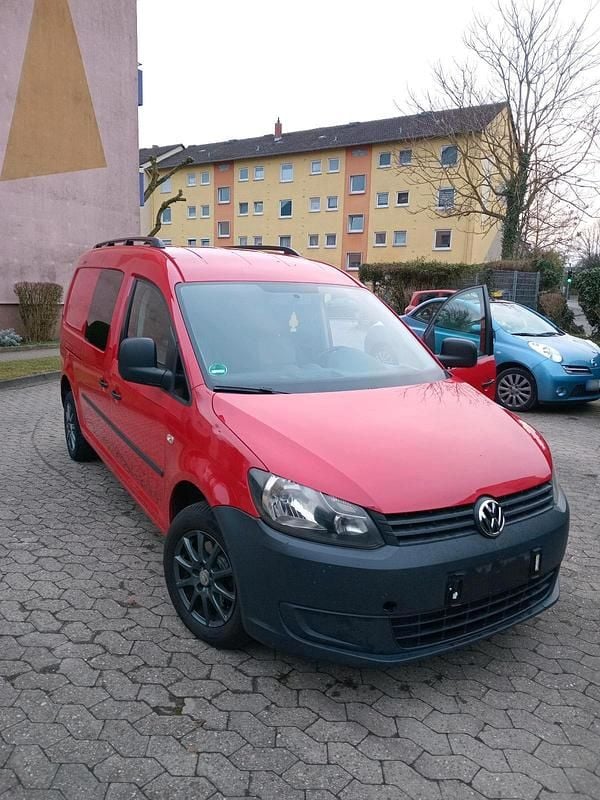 Gebraucht VW Caddy 105 PS (77 kW) 2013 Rot Van / Kleinbus