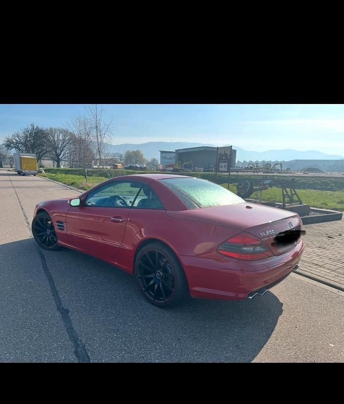 Gebraucht Mercedes SL500 306 PS (225 kW) 2005 Rot Cabrio