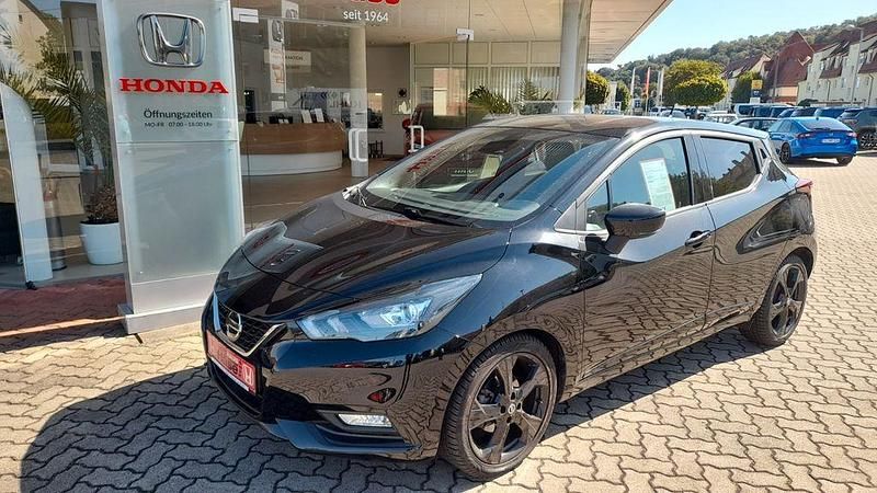 Schwarz Gebraucht 2022 Nissan Micra Kleinwagen | 16.595 € (Fairer Preis) - Bild 1/4