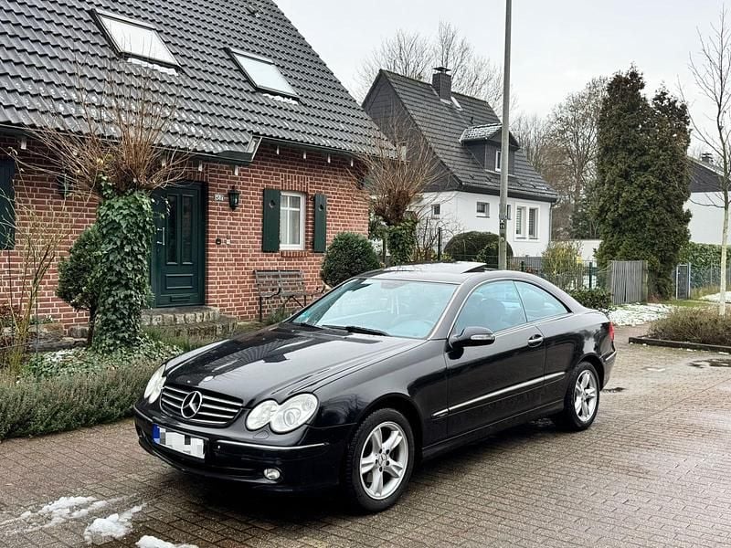 Gebraucht Mercedes CLK200 163 PS (119 kW) 2004 Schwarz Coupé