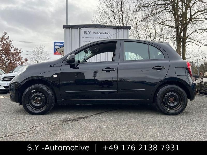 Gebraucht Nissan Micra Acenta 80 PS (58 kW) 2011 Schwarz Kleinwagen