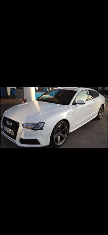 Weiß Gebraucht 2013 Audi A5 Sportback S-Line Kleinwagen | 15.000 € (Teuer) - Bild 1/4
