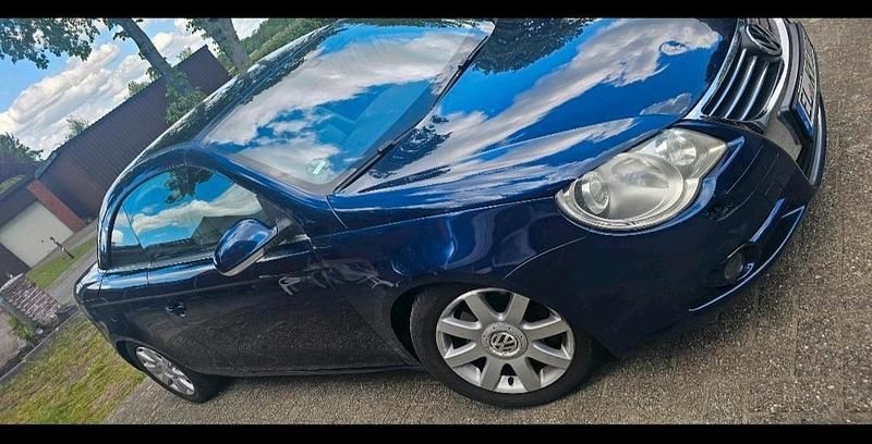 Blau Gebraucht 2007 VW Eos Cabrio | 5.100 € (Superpreis) - Bild 1/4