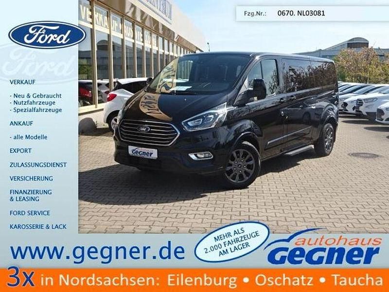Schwarz Gebraucht 2022 Ford Tourneo Custom Titanium X Van / Kleinbus | 33.840 € (Fairer Preis) - Bild 1/4