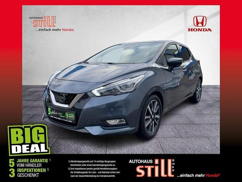 Grau Gebraucht 2018 Nissan Micra N-Way Limousine | 10.980 € (Fairer Preis) - Bild 1/4