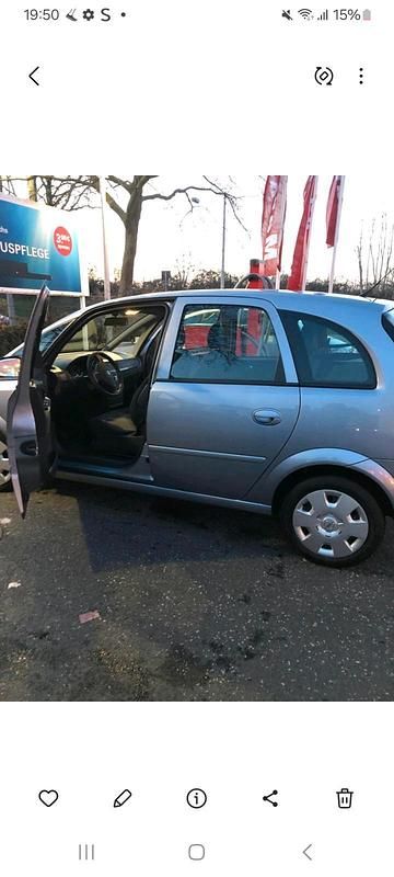 Gebraucht Opel Meriva 2008 Blau Van / Kleinbus