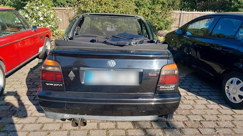 Gebraucht VW Golf Cabriolet 1996 Schwarz Cabrio