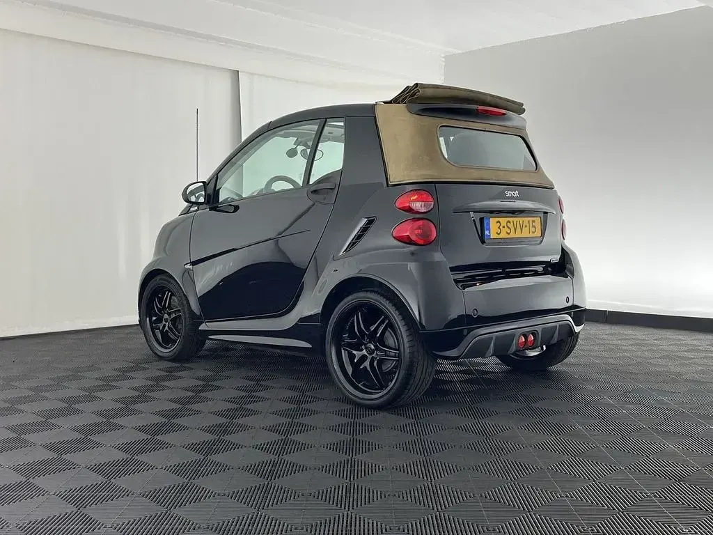 Occasion Smart ForTwo Cabrio Brabus 55 kW (75 ch) 2013 Noir Cabriolet