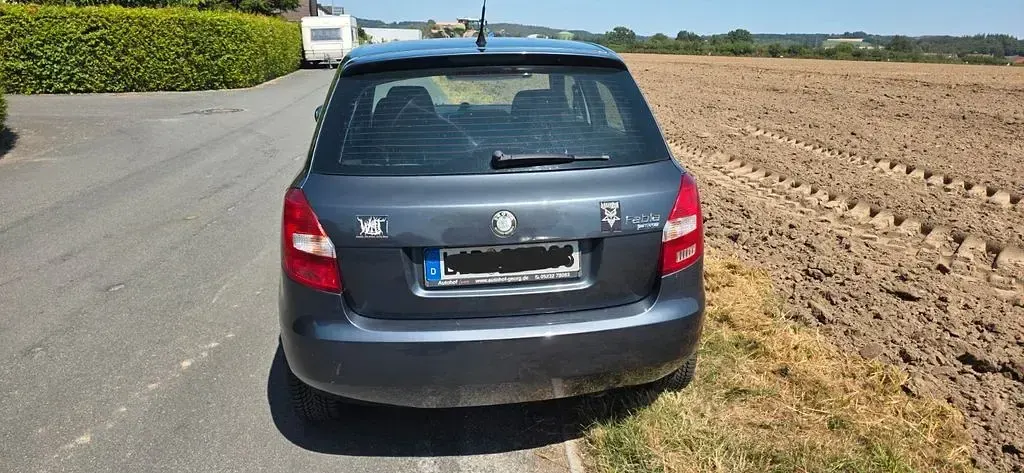 Gebraucht Skoda Fabia Ambiente 86 PS (63 kW) 2008 Grau Limousine