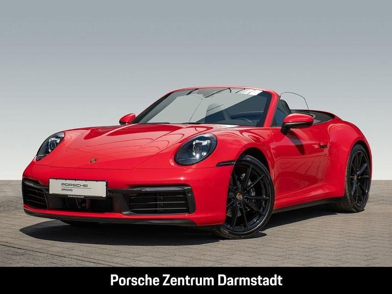 Rot Gebraucht 2024 Porsche 911 Carrera Cabriolet Cabrio | 127.777 € (Fairer Preis) - Bild 1/4