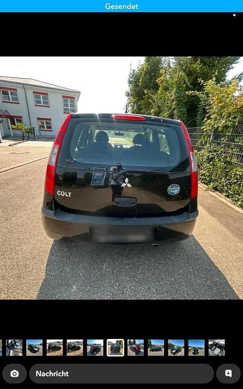Second-hand Mitsubishi Colt 75 CP (55 kW) 2006 Negru Hatchback